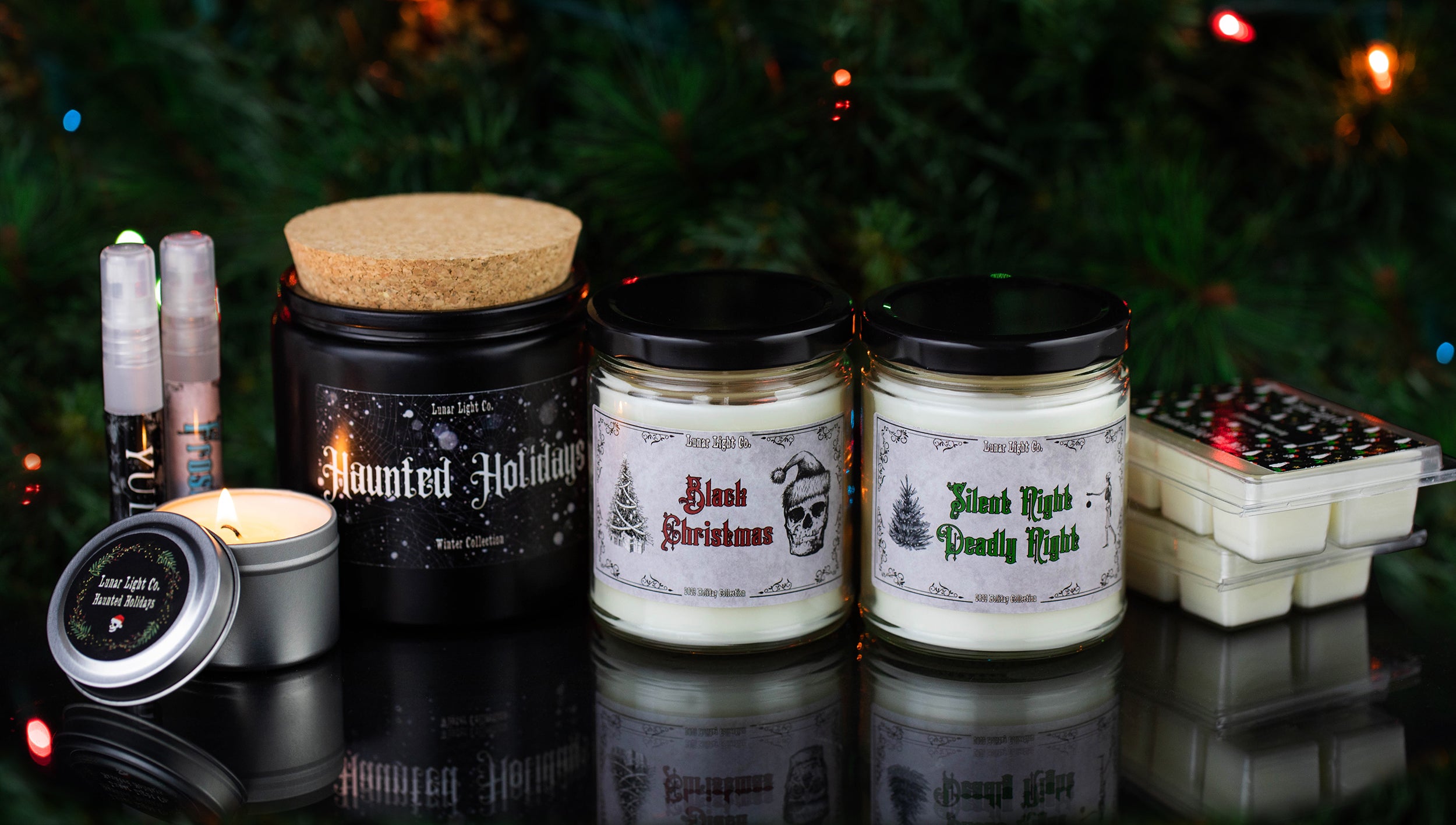 Lunar Light Co. | Bold & Mystical Fragrances | Handmade Gothic Candles