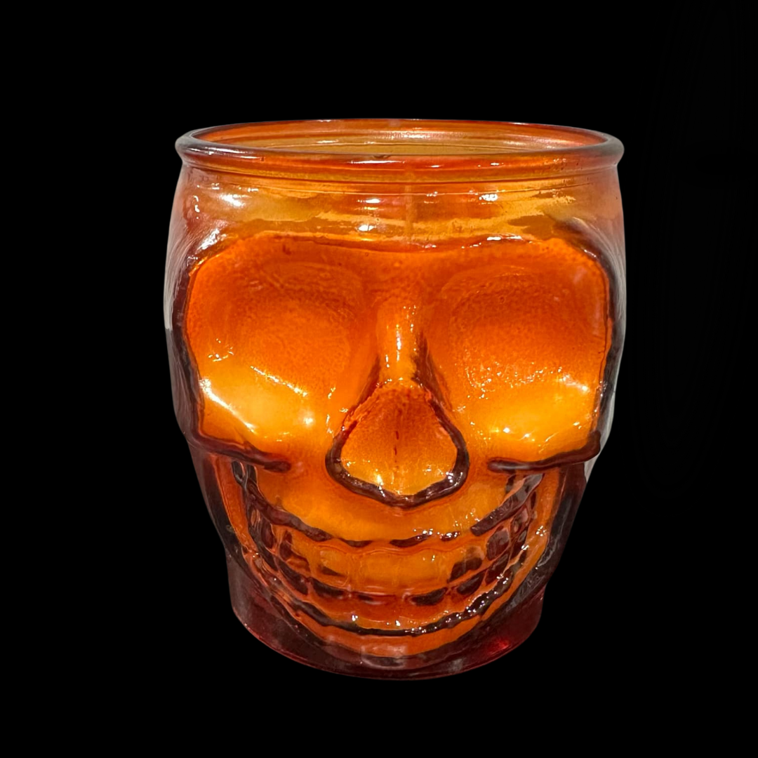 Spooky Brew Limited Edition Skull Jar Candle