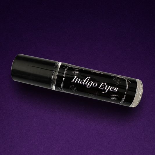 Indigo Eyes Perfume Oil - Iris Flower & Autumn Woods